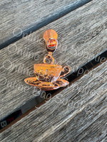 Tea cup zipper pulls - Exclusive design