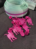 Pink Zipper Pulls Pack