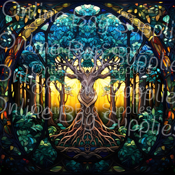 Stained Glass Tree - Pre Order